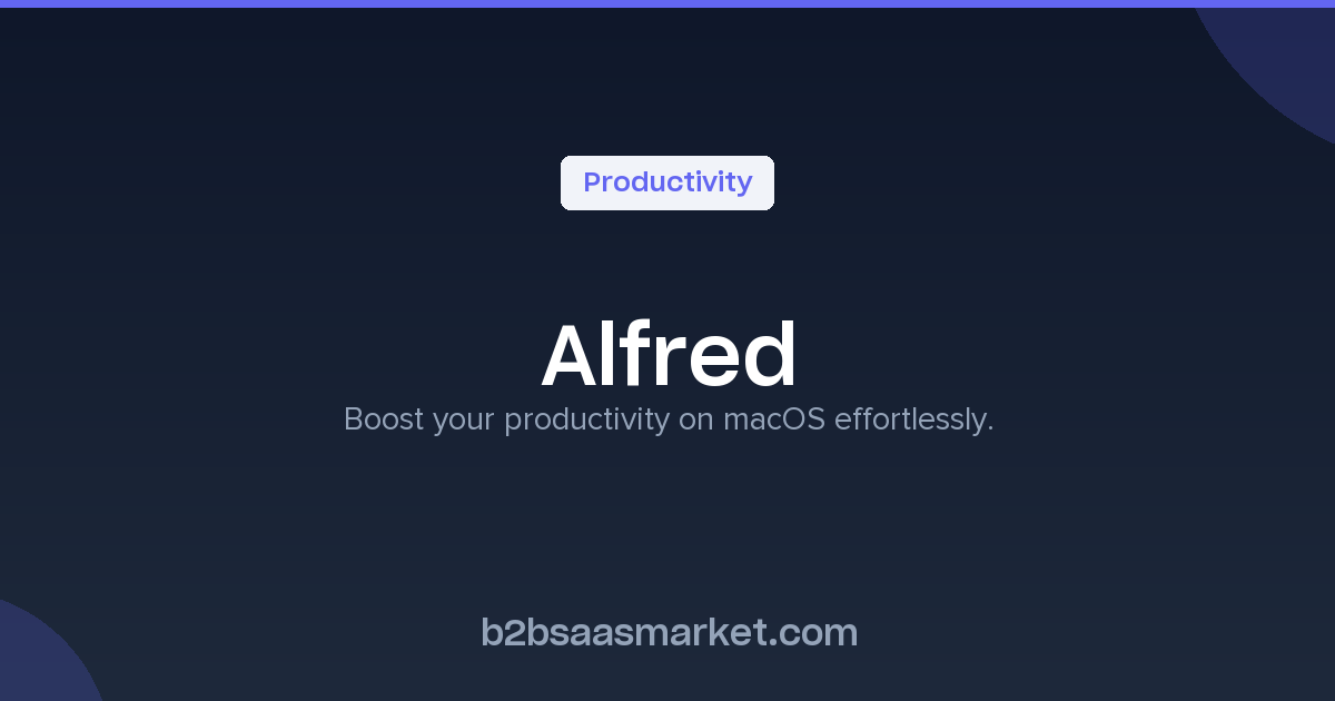 Alfred - The Ultimate Productivity App for macOS - Review, Pricing ...