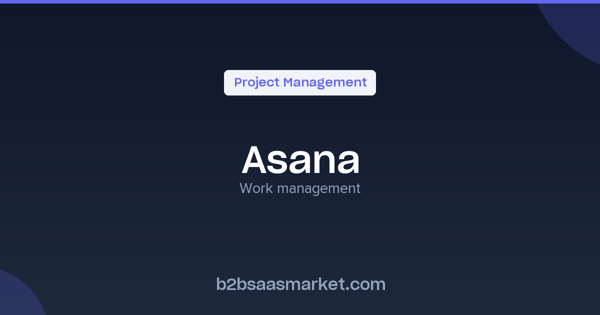 Asana - Work Management Tool for Teams - Review, Pricing & Features