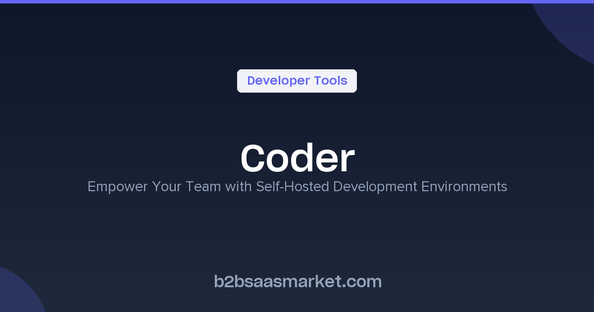 Coder: Self-Hosted Cloud Development Environments - Review, Pricing ...