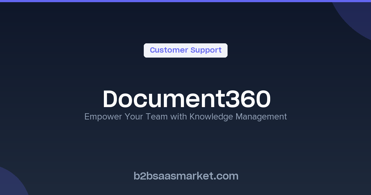 Document360 - The Leading Knowledge Base Software - Review, Pricing ...