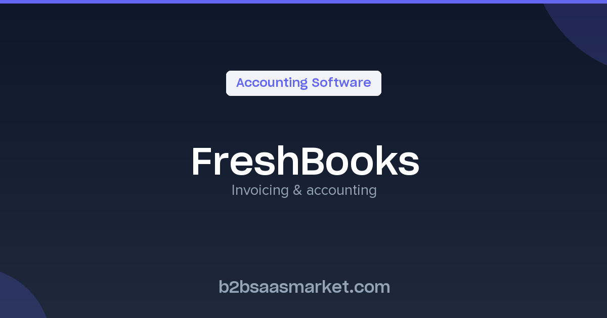 FreshBooks - Invoicing & Accounting Software - Review, Pricing & Features