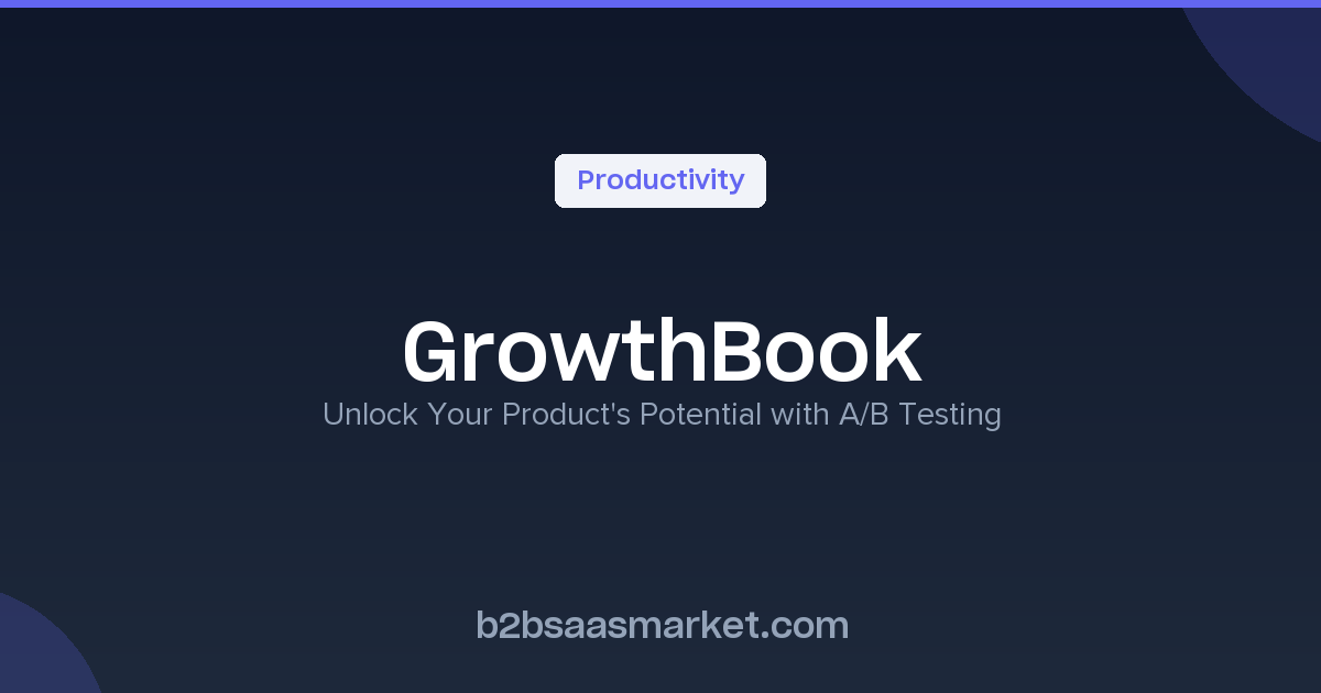 GrowthBook - Open Source Feature Flagging & A/B Testing - Review ...