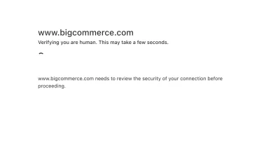 BigCommerce screenshot