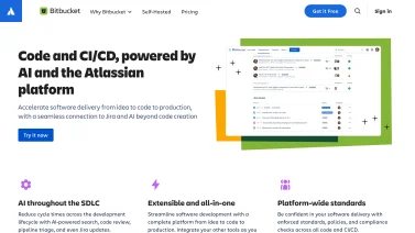 Bitbucket screenshot