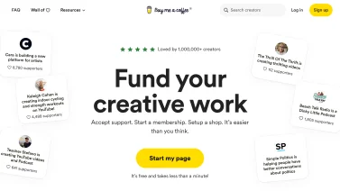 Buy Me a Coffee screenshot