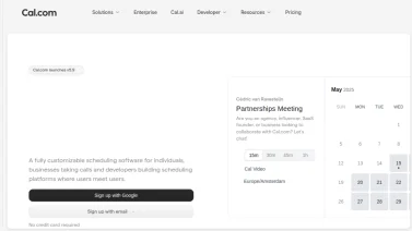 Cal.com screenshot