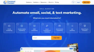 Constant Contact screenshot