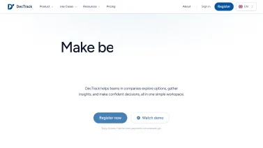 DecTrack screenshot