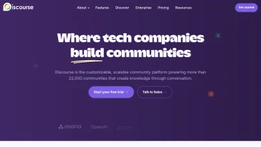 Discourse screenshot