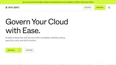 Env0 screenshot