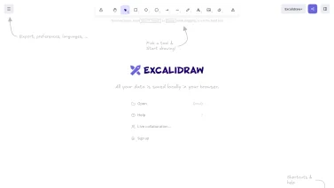 Excalidraw screenshot