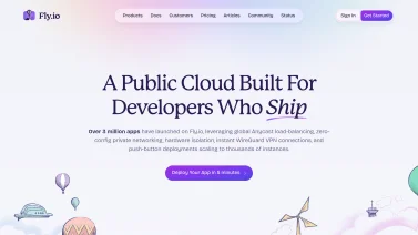 Fly.io screenshot