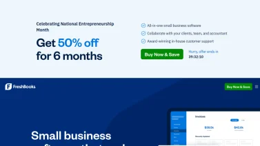 FreshBooks screenshot