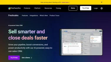 Freshsales screenshot