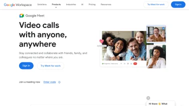 Google Meet screenshot