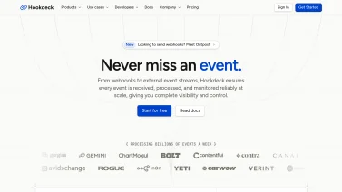 Hookdeck screenshot
