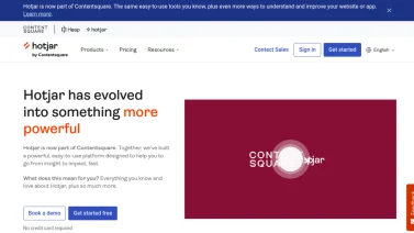 Hotjar screenshot