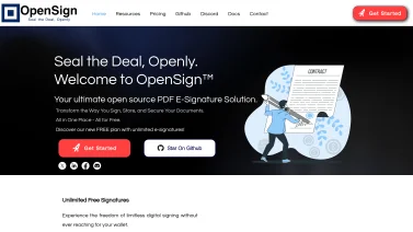 OpenSign screenshot