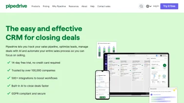 Pipedrive screenshot