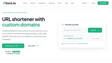 Short.io screenshot