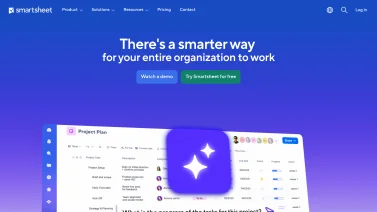 Smartsheet screenshot