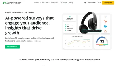 SurveyMonkey screenshot
