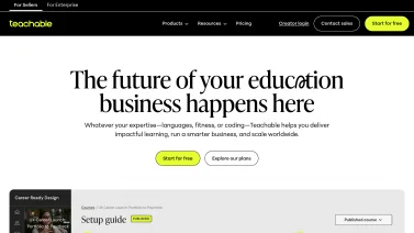 Teachable screenshot