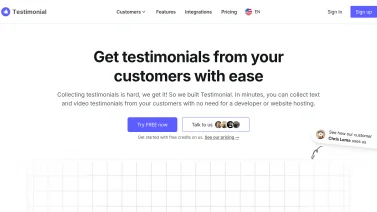 Testimonial.to screenshot