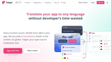 Tolgee screenshot