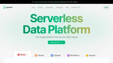 Upstash Redis screenshot