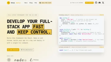 Wasp screenshot