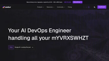 Zeabur screenshot