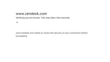 Zendesk screenshot
