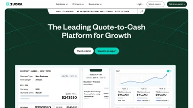 Zuora Screenshot